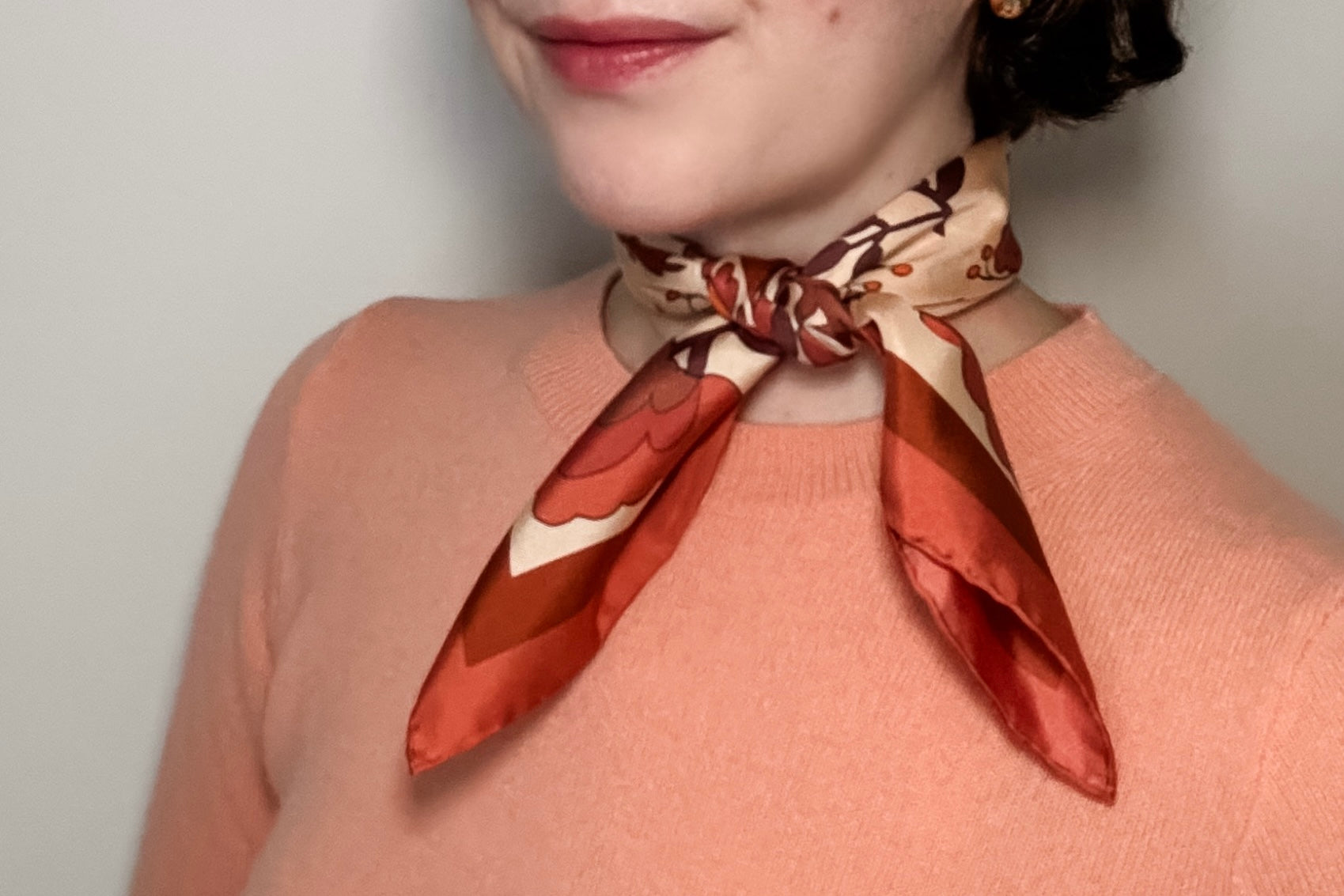 How To Tie A Silk Scarf: The Neckerchief