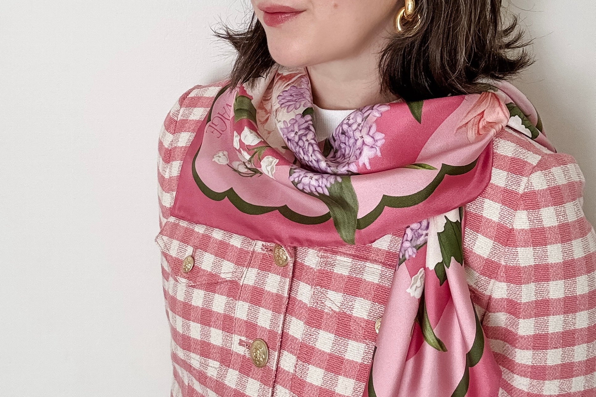 How To Tie A Silk Scarf: One Base Layer Three Scarves