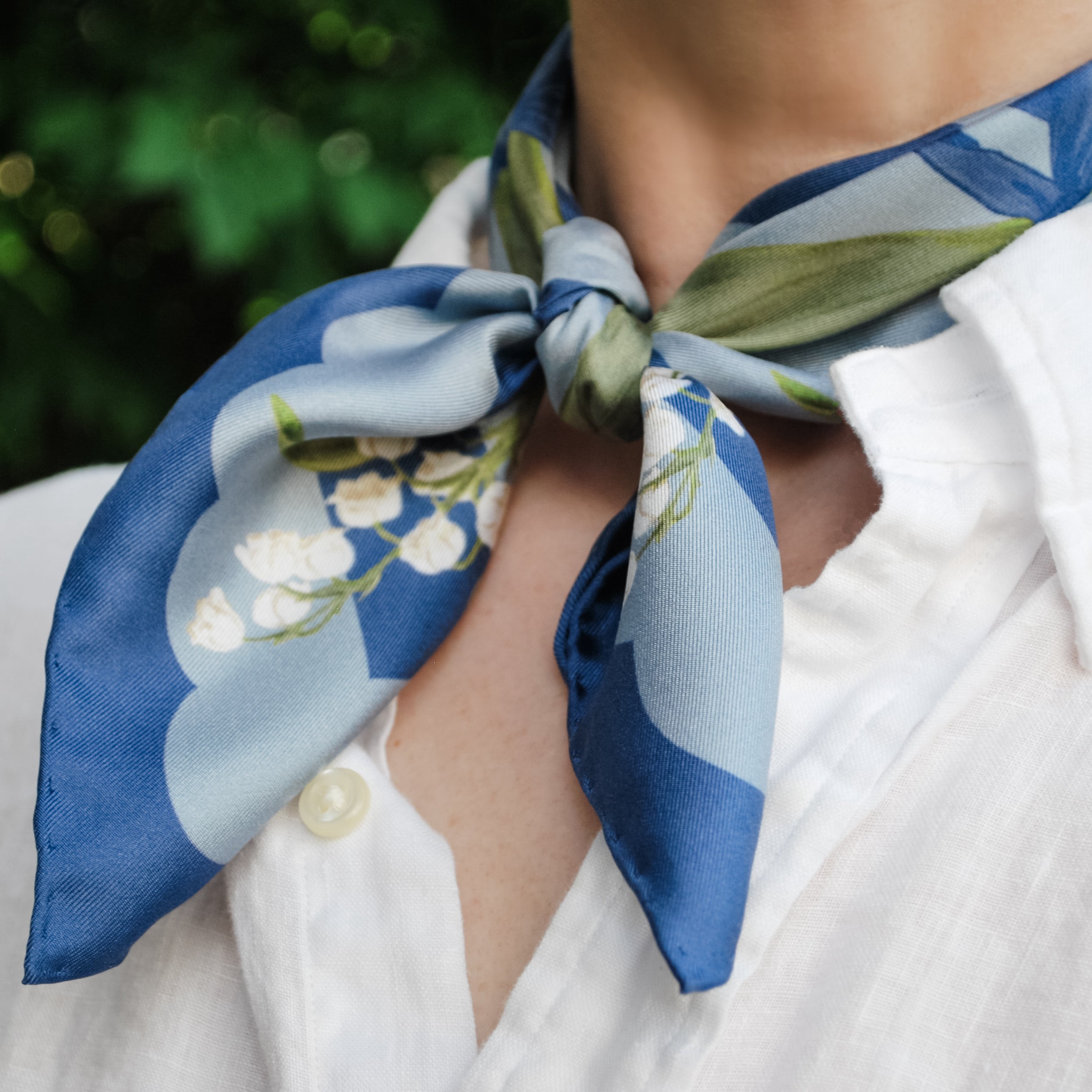 Lily of the Valley Scarf 50