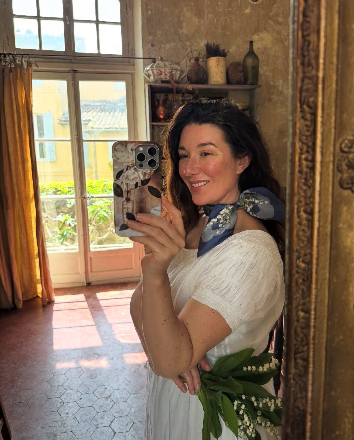 Lily of the Valley Scarf 50