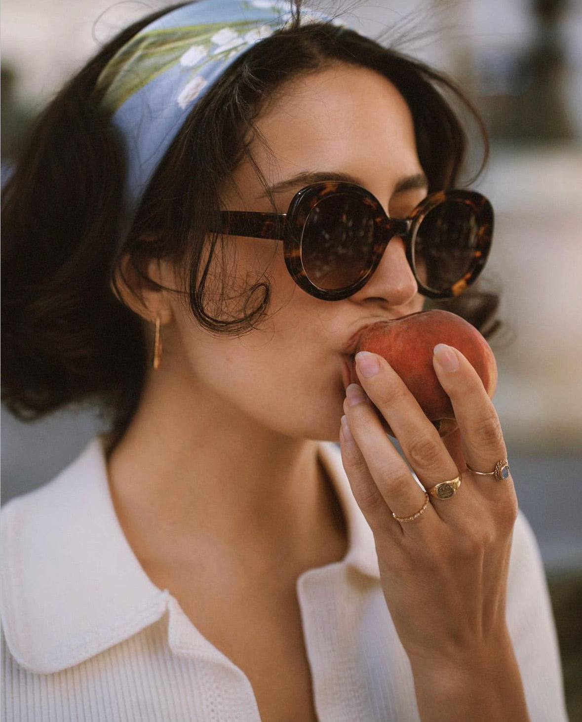 PREORDER Lily of the Valley Scarf 90