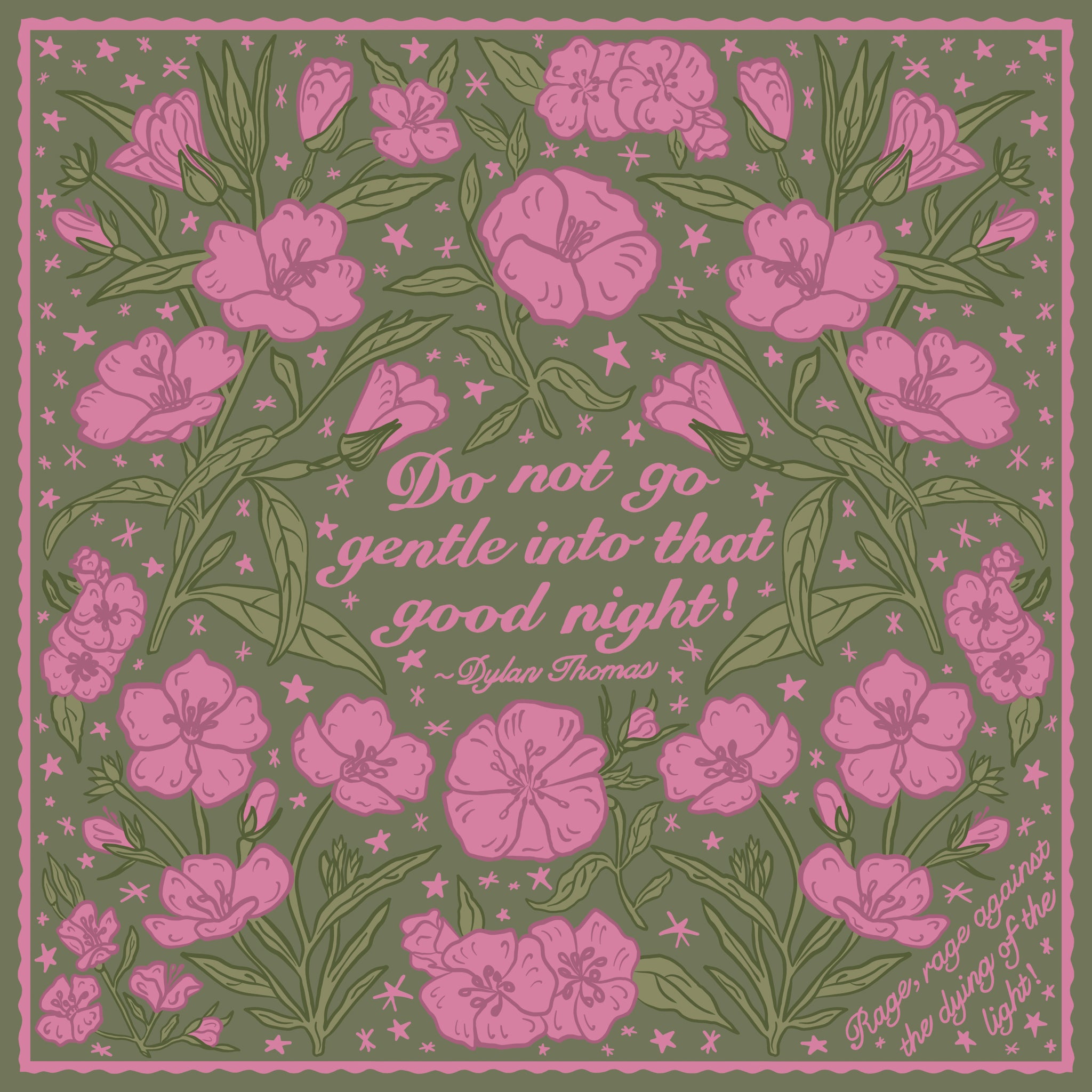 Primrose Giving Scarf Pink PREORDER