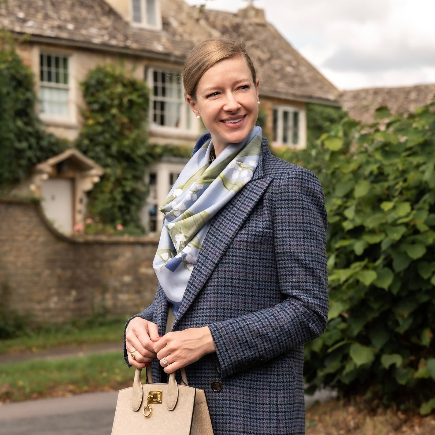 PREORDER Lily of the Valley Scarf 90