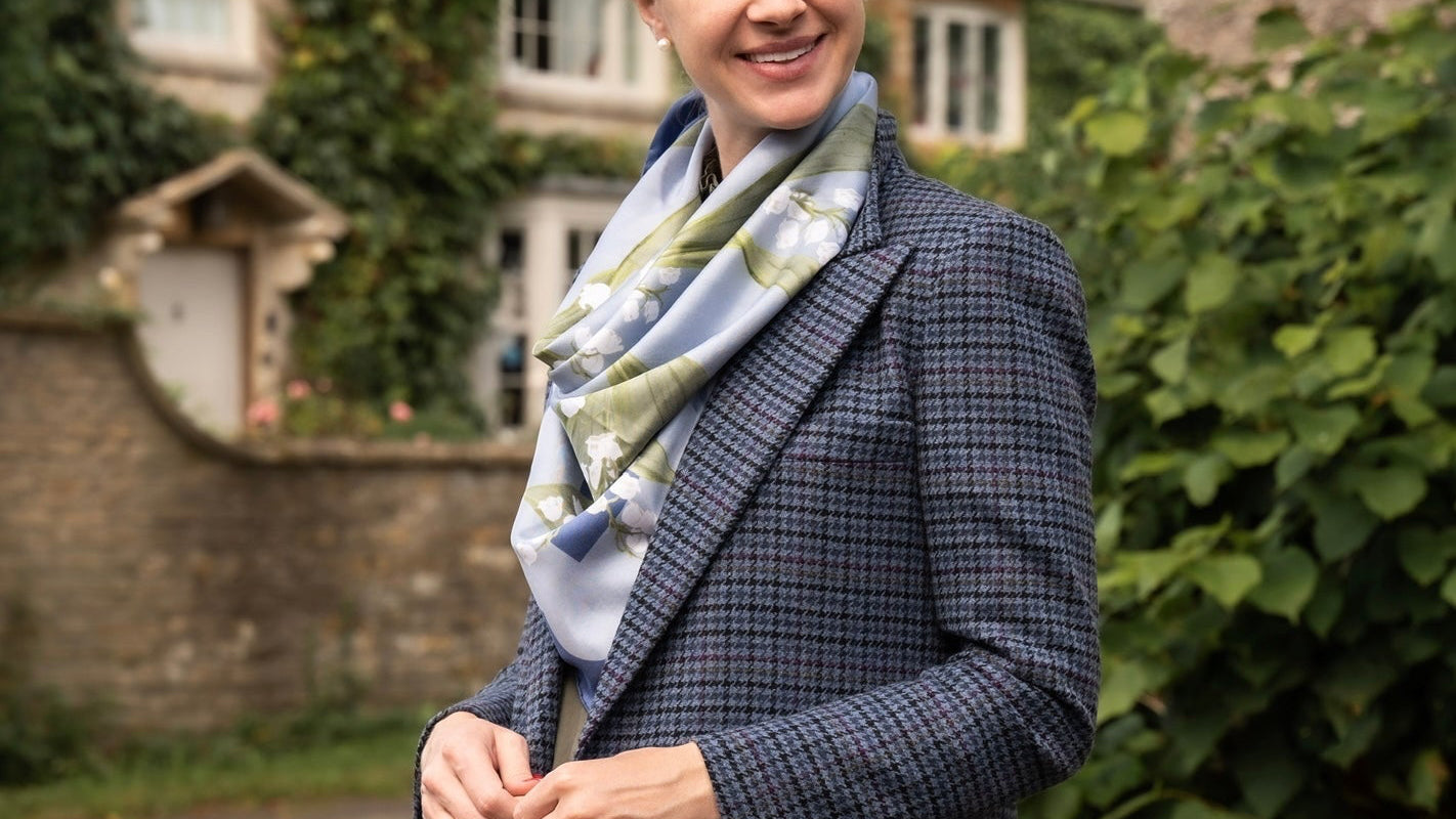 Lily of the Valley Scarf 90