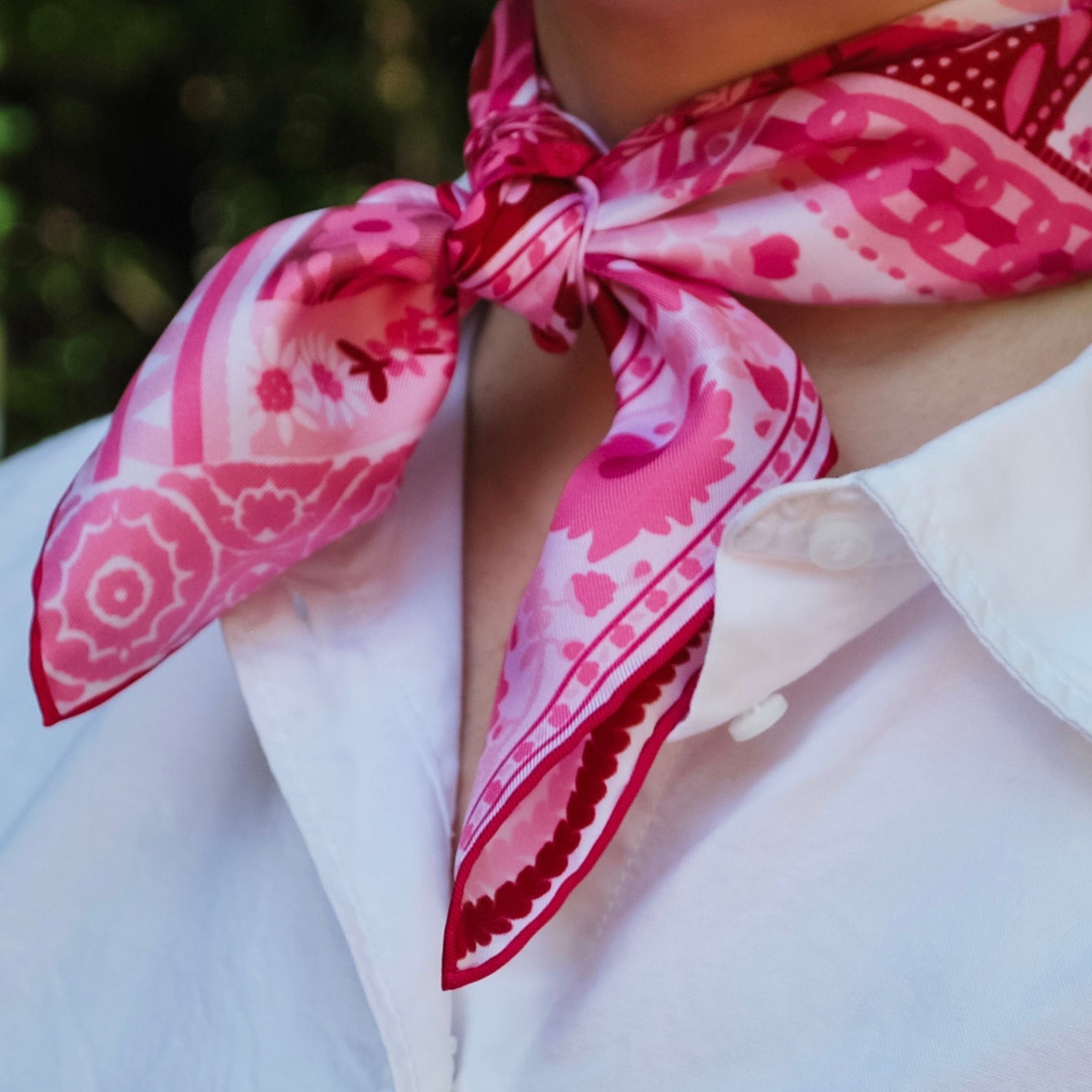 Pink Ribbons Breast Cancer Awareness Scarf 50