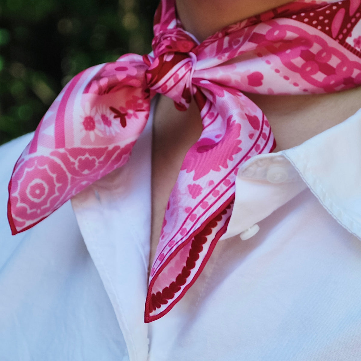 Pink Ribbons Breast Cancer Awareness Scarf 50