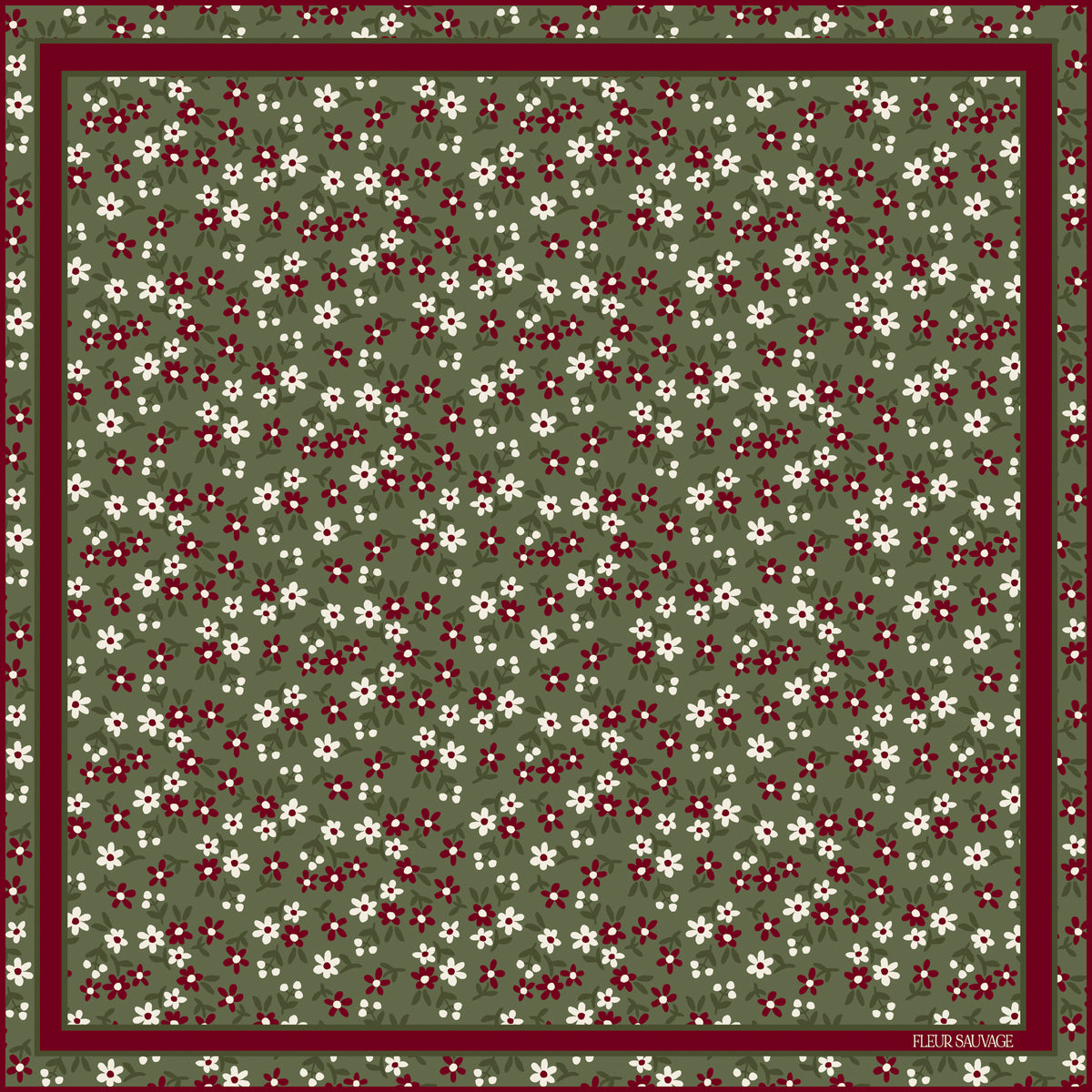 Olive Marguerite Scarf 64
