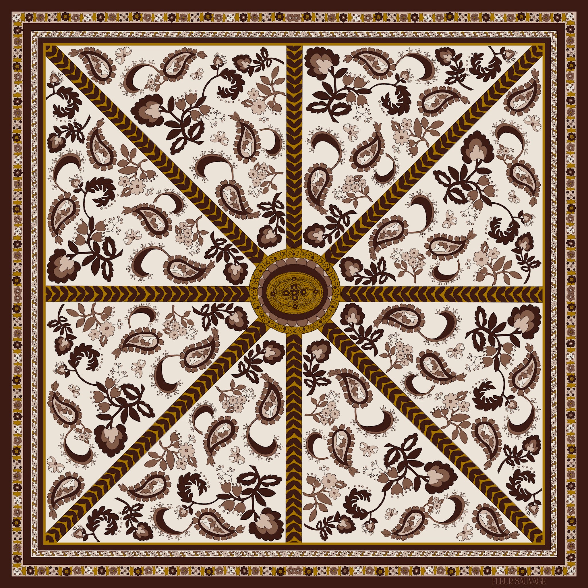 Chocolate Chateau Scarf 50