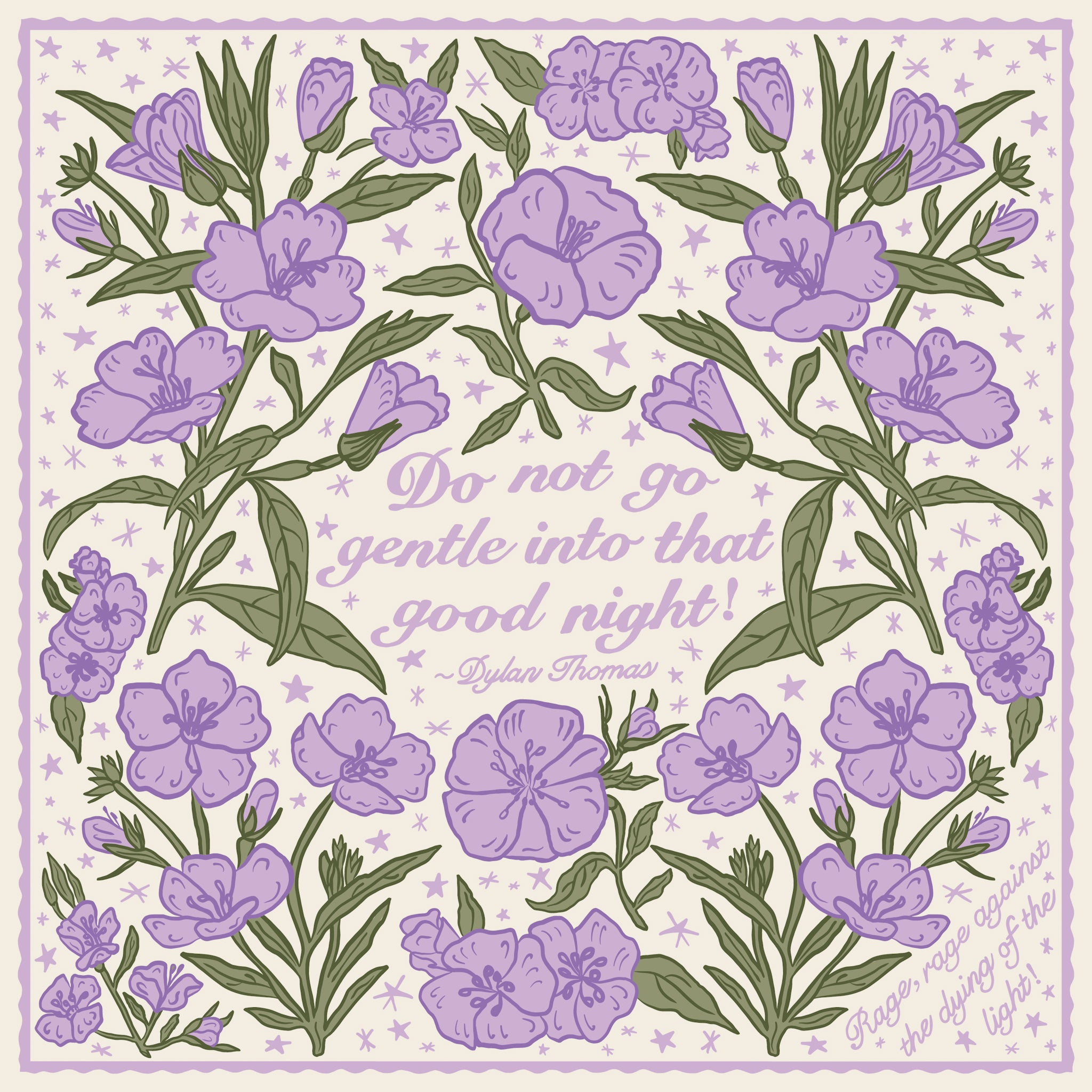 Primrose Giving Scarf Lilac PREORDER