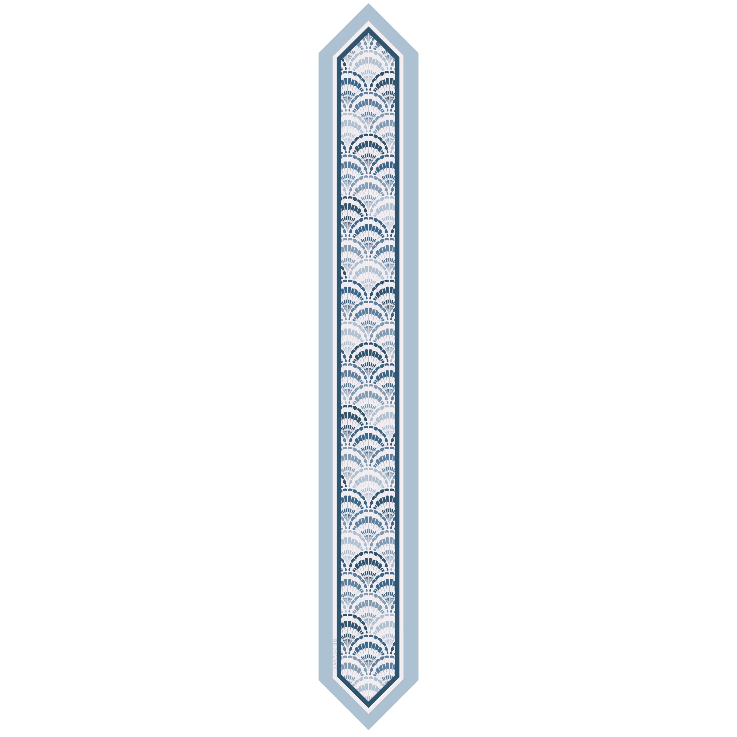 Le Coquillage Bleu Twilly Scarf